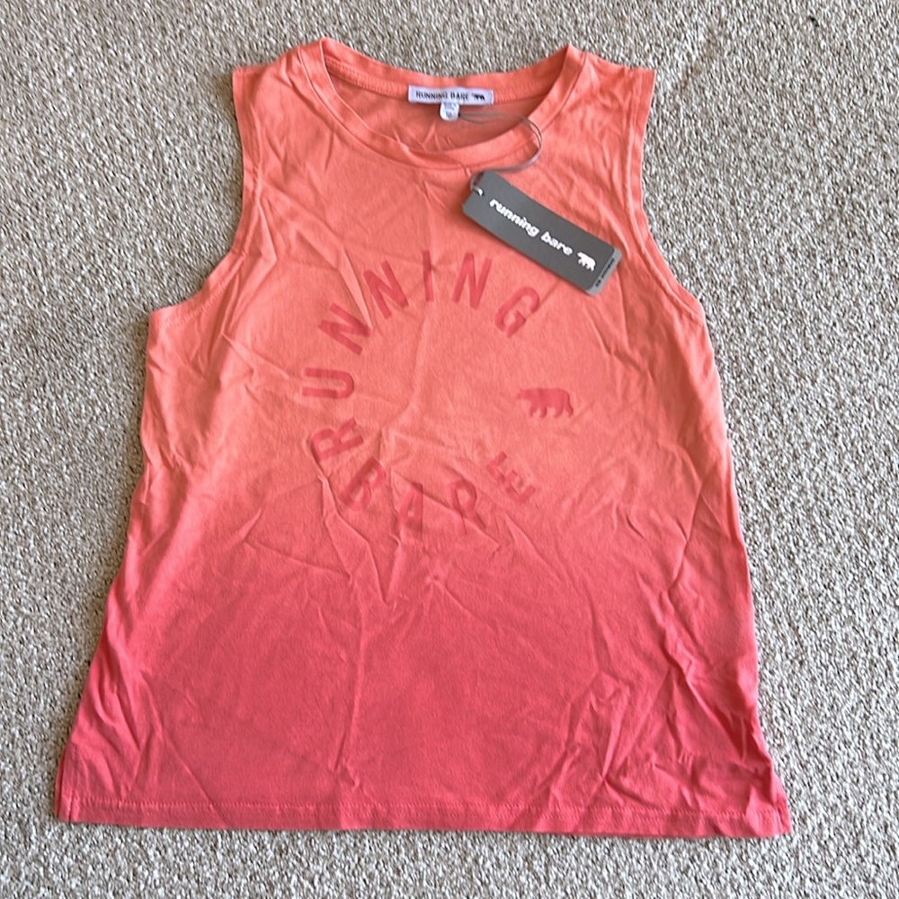 NWT Running Bare Umbre Tank Top. Size 10